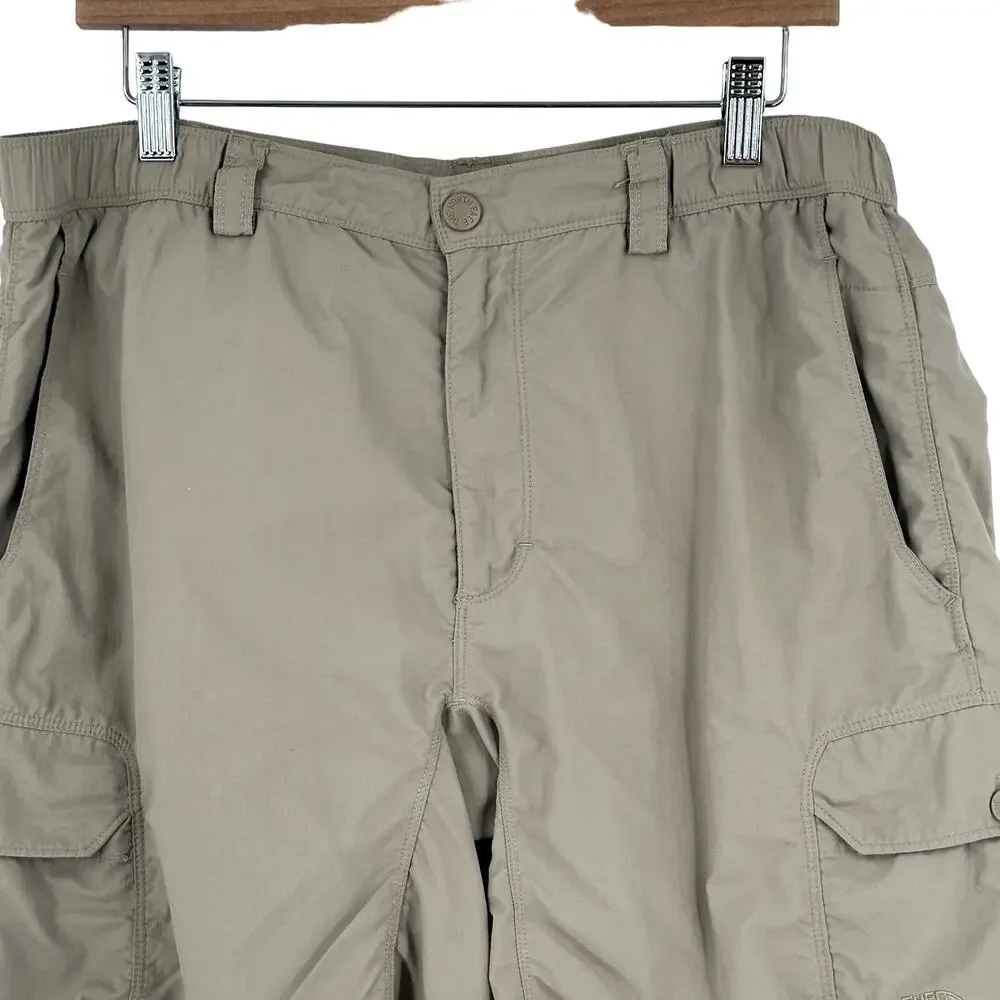 The North Face Mens Horizon Peak Cargo‎ Shorts Size Medium Outdoors Hiking UPF